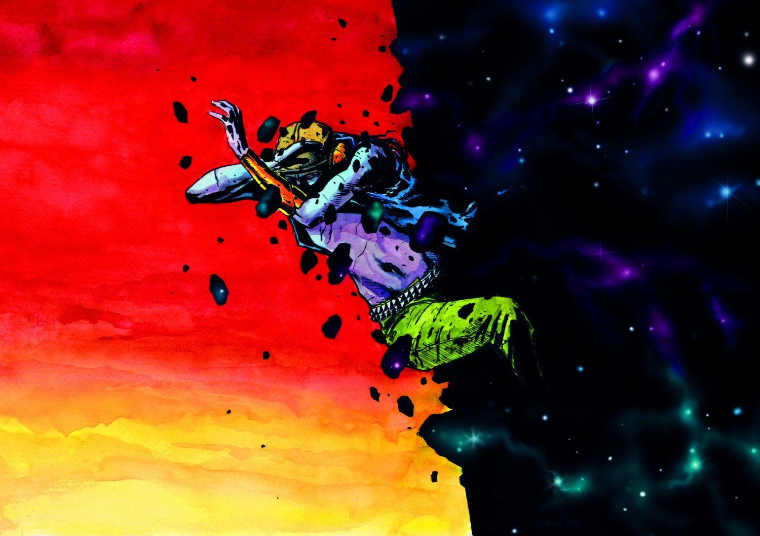 Angle Mort Deih GRAVITY ilustration ilustración ilustrador