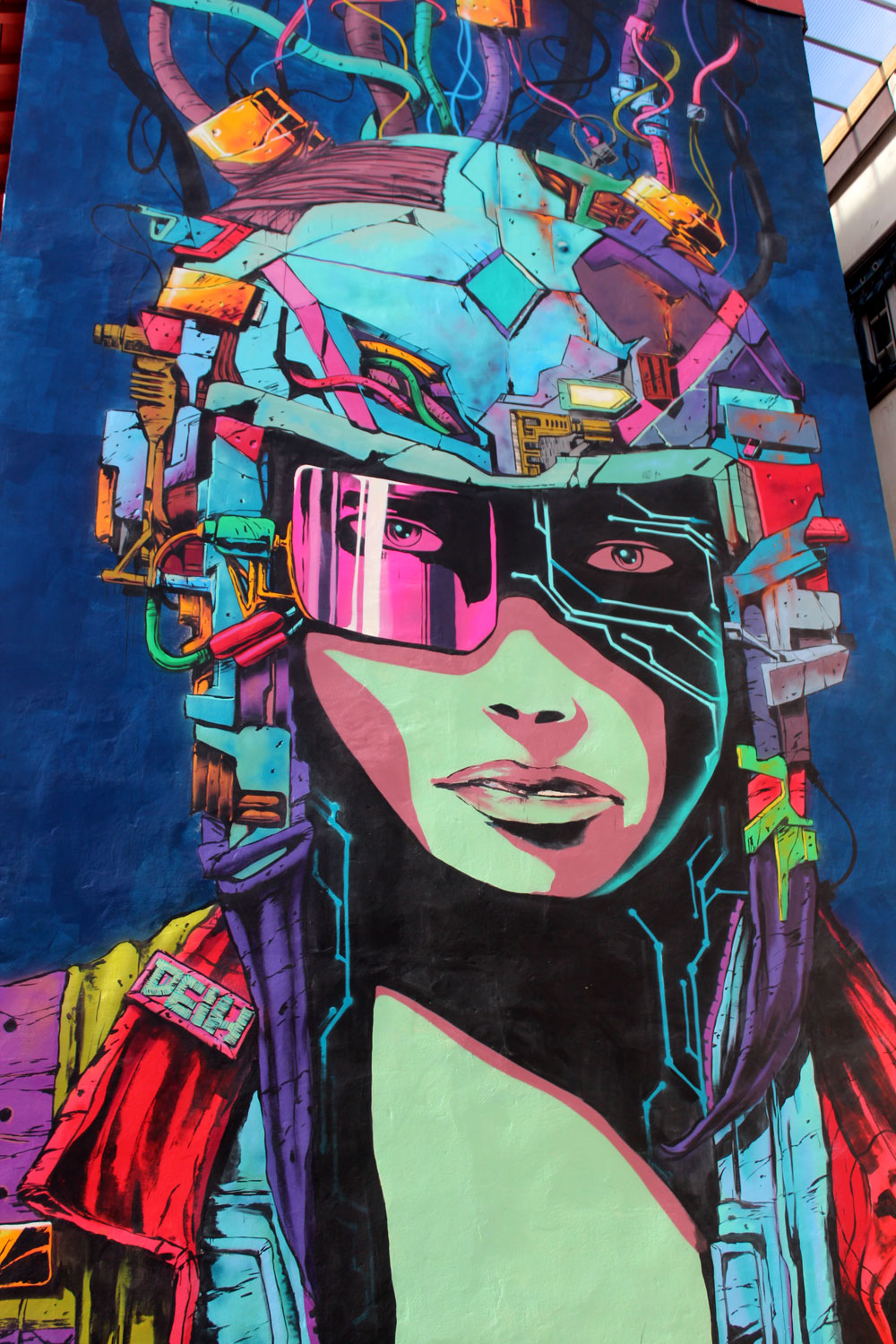 Points de viu Bayonne festival Street Art Mural Deih (3)